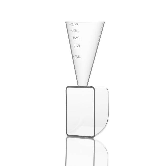 Measuring plastic spoon
